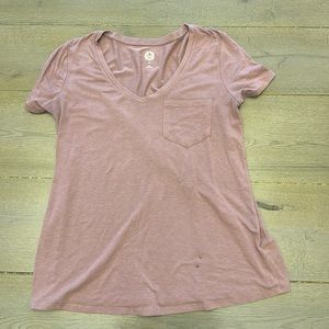 Purple XXS v neck tshirt